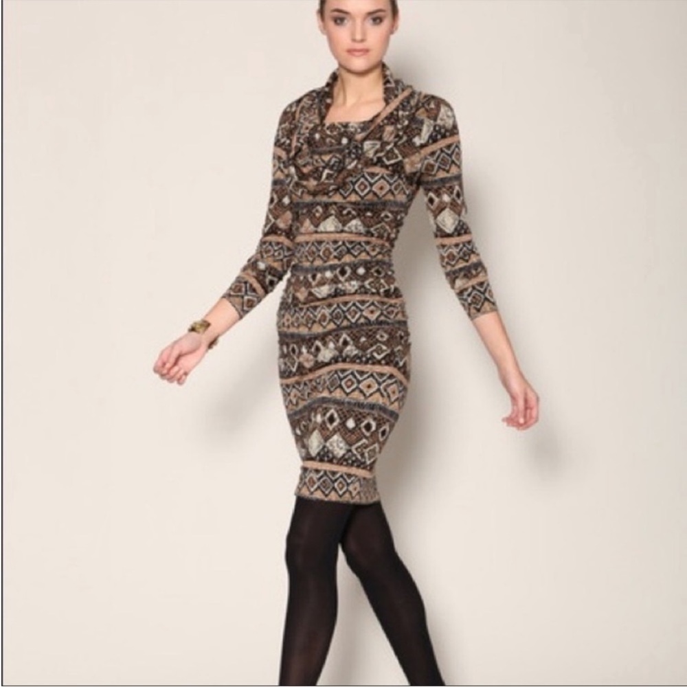 Plenty by Tracy Reese Shirred Cowl Neck Dress
New with tag